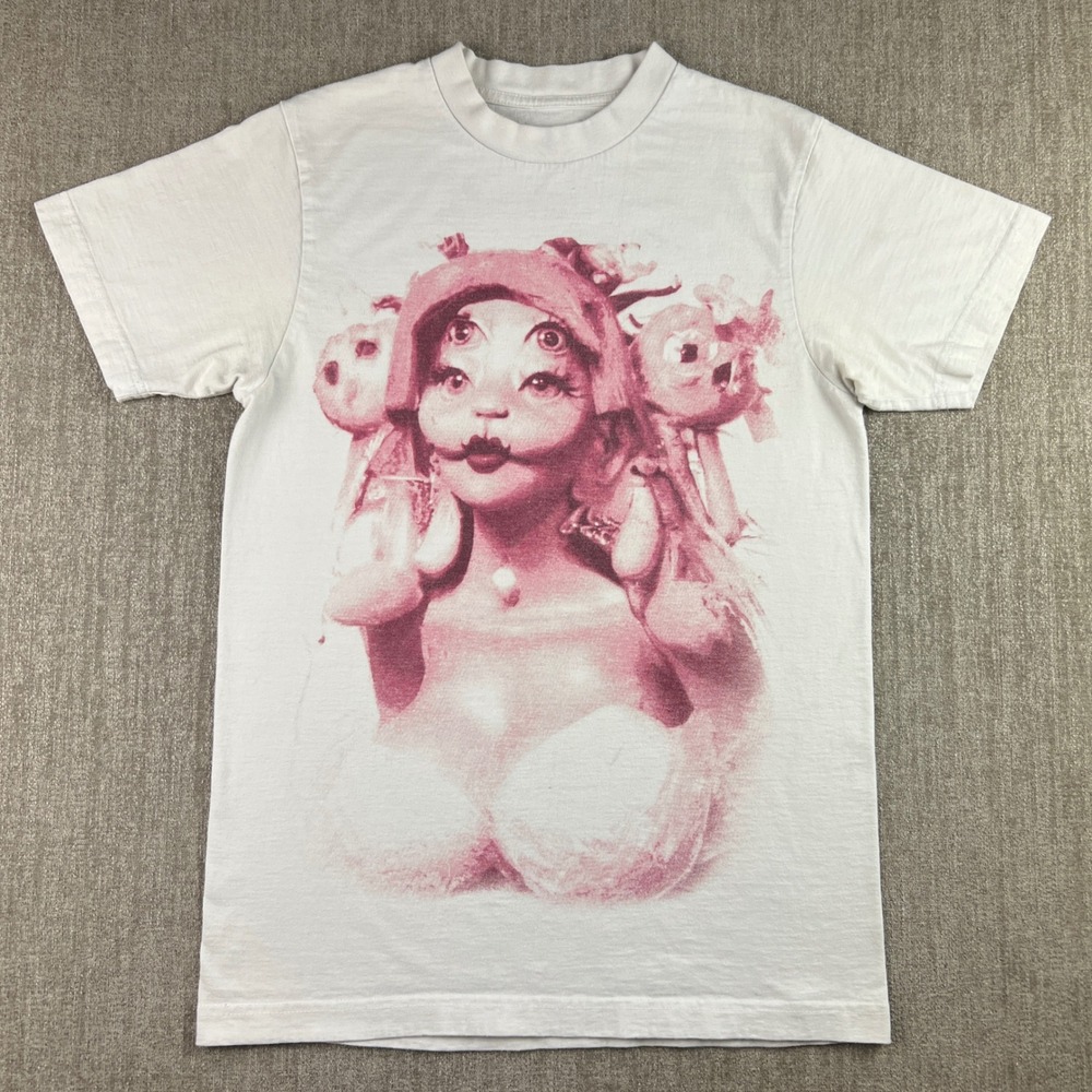 Melanie Martinez Portals Tour T-Shirt Women's Small White Pink 2023 Concert Tee